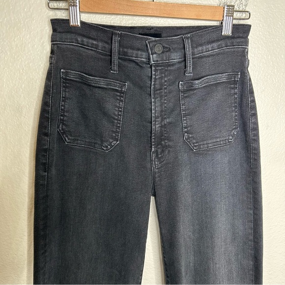 Mother Patch Pocket Rambler Zip Sneak jeans Vroom 27 - Picture 3 of 13
